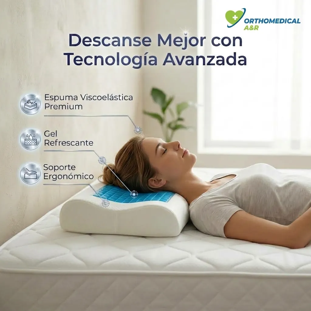ALMOHADA VISCOELASTICA CON GEL